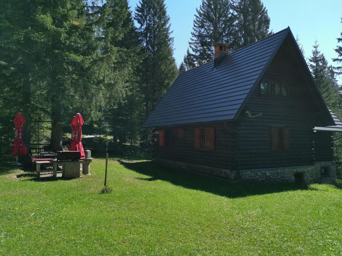 Chalet Stara Jelka Pokljuka Zgornje Gorje Exteriér fotografie
