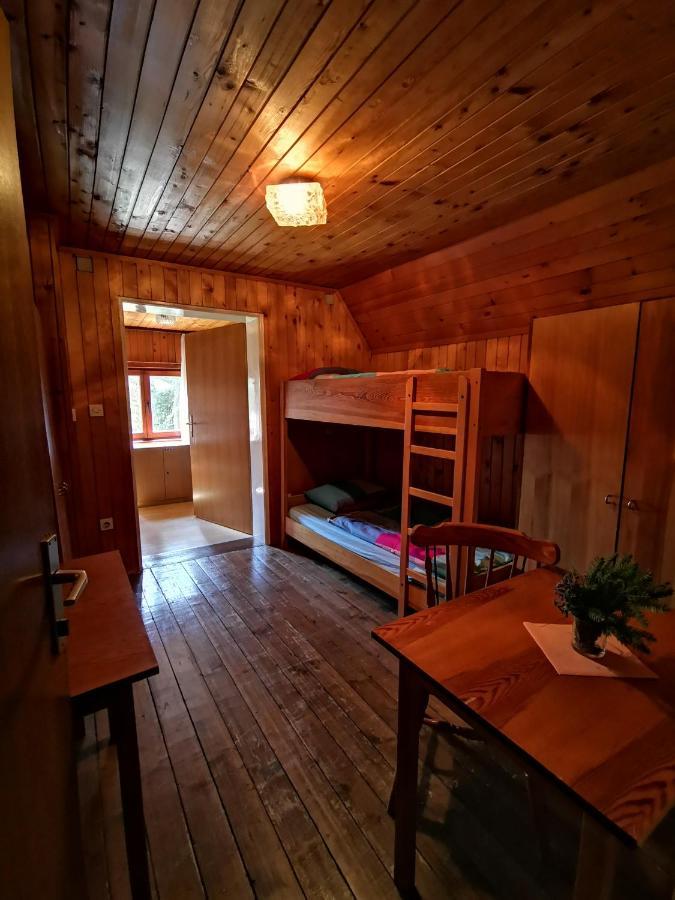 Chalet Stara Jelka Pokljuka Zgornje Gorje Exteriér fotografie