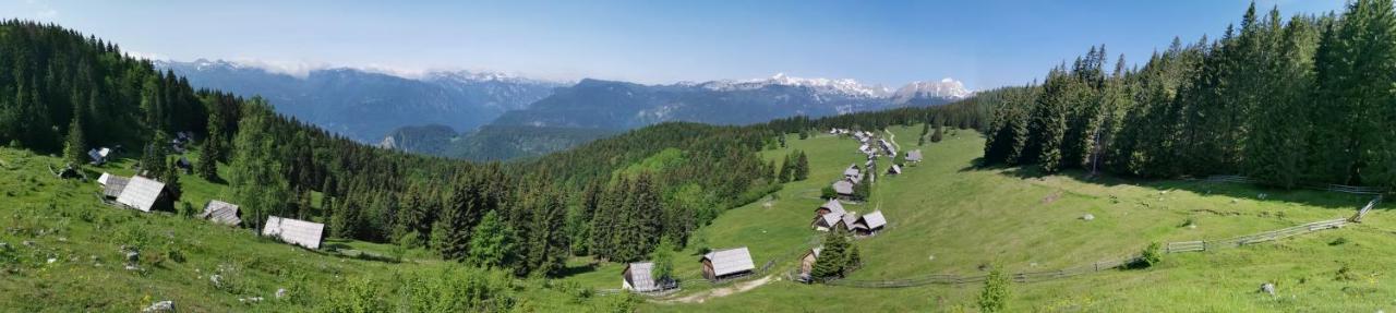 Chalet Stara Jelka Pokljuka Zgornje Gorje Exteriér fotografie