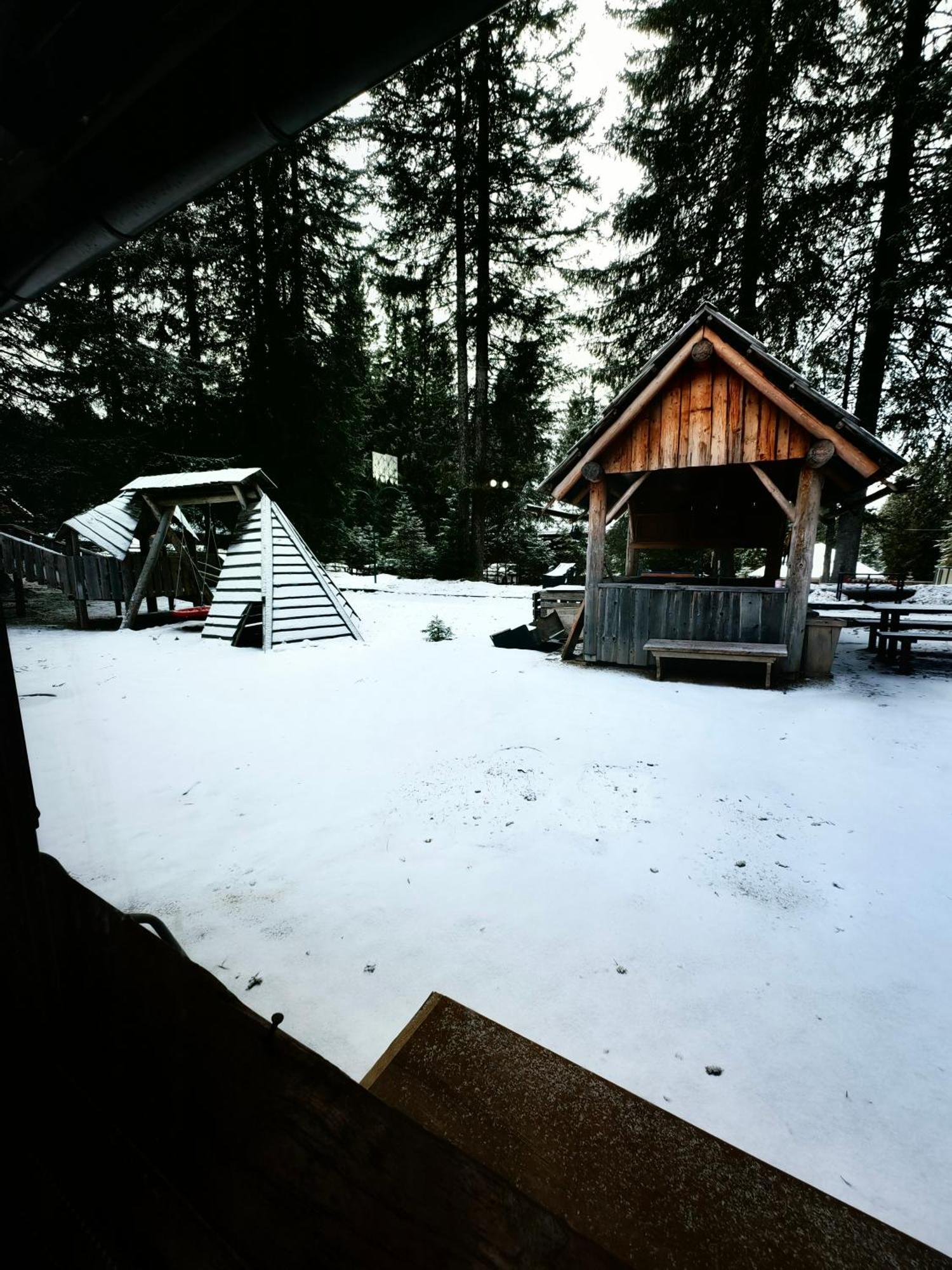 Chalet Stara Jelka Pokljuka Zgornje Gorje Exteriér fotografie
